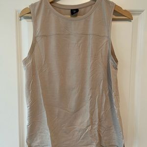 Tan REI merino wool tank